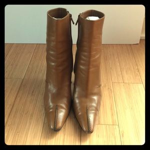 Tod’s Cognac Leather Boots